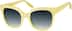 Square Sunglasses 113322 in Yellow