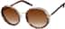 Premium Round Sunglasses 1133525 in Tortoiseshell