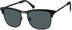 Premium Browline Sunglasses 1133821 in Black