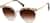 Angle view of Round Sunglasses 1133912 in Brown thumbnail