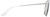 Side view of Square Sunglasses 1134323 in Frost thumbnail