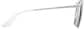 Side view of Square Sunglasses 1134323 in Frost thumbnail