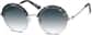 Angle view of Round Sunglasses 1134612 in Gray thumbnail