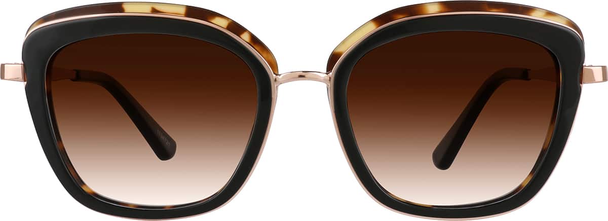 Tortioseshell Square Sunglasses #1134721 | Zenni Optical