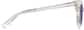 Side view of Cat Eye Sunglasses 1134923 in Clear thumbnail