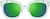 Front view of Cat Eye Sunglasses 1134924 in Mint thumbnail