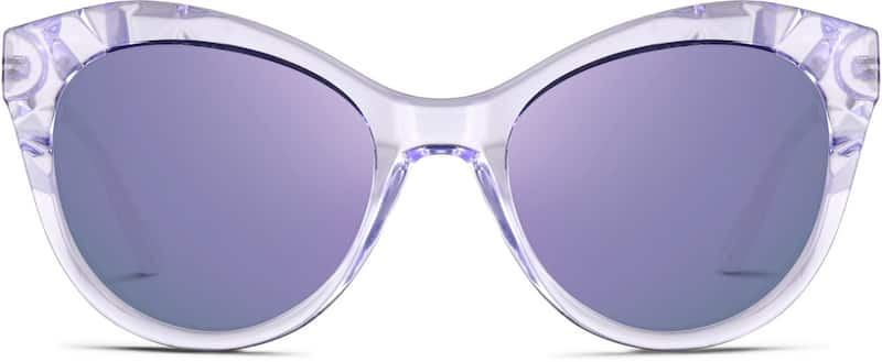 icy-purple Premium Cat-Eye Sunglasses 