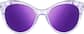 Front view of Cat-Eye Sunglasses 1135017 in icy-purple thumbnail