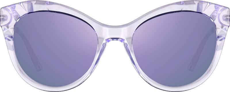 icy-purple Premium Cat-Eye Sunglasses 