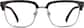 Front view of Baller Status Glasses 1135125 in Tortoiseshell thumbnail