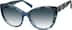 Premium Cat-Eye Sunglasses 113516 in Blue Pattern