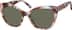 Premium Cat-Eye Sunglasses 113539 in Pink Pattern
