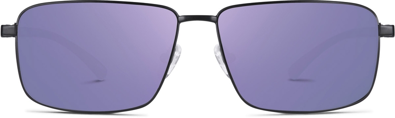 Black Premium Rectangle Sunglasses #1135821 | Zenni Optical