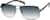 Angle view of Aviator Sunglasses 1135912 in Gray thumbnail