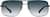 Front view of Aviator Sunglasses 1135912 in Gray thumbnail
