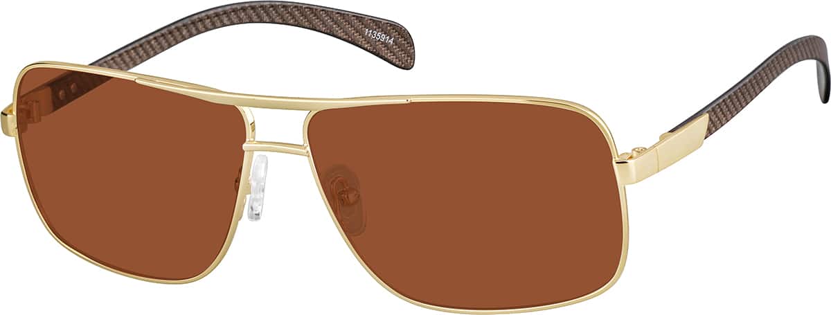 Dior Angular Shaped Sunglasses brown-black casual look Accessories Sunglasses Angular Shaped Sunglasses 