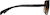Side view of Aviator Sunglasses 1135921 in Black thumbnail
