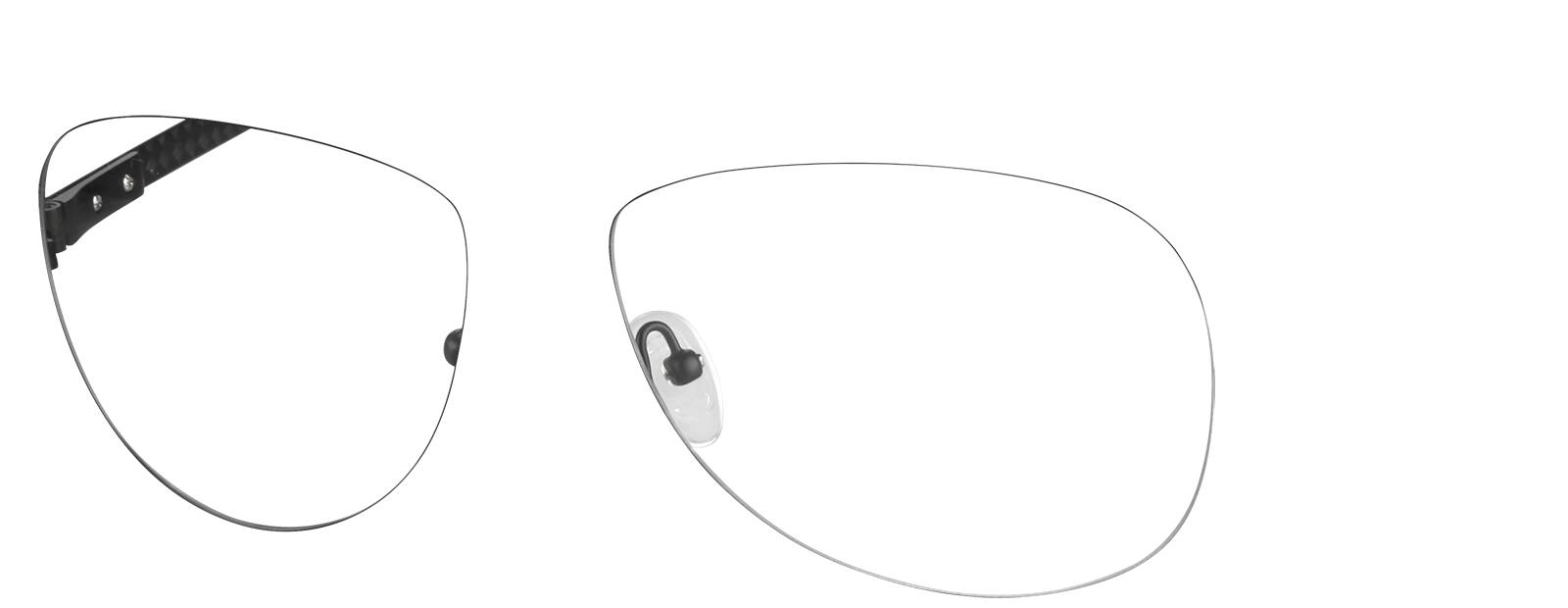 Black Aviator Sunglasses #1136021 | Zenni Optical
