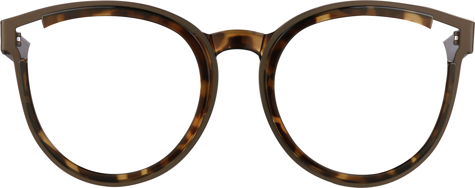 Tortoiseshell Premium Round Sunglasses #1136125 | Zenni Optical Canada