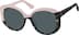 Premium Geometric Sunglasses 113619 in Blush
