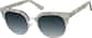 Angle view of Browline Sunglasses 1136311 in Gray thumbnail