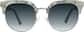 Front view of Browline Sunglasses 1136311 in Gray thumbnail