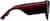Side view of Cat-Eye Glasses 1136521 in Black thumbnail