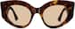 Front view of Cat-Eye Glasses 1136525 in Tortoiseshell thumbnail
