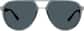 Front view of I Am Iconic Glasses 1136616 in Blue thumbnail