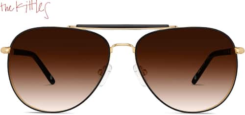 Renekton Polarized Sunglasses With Case Kids Golden