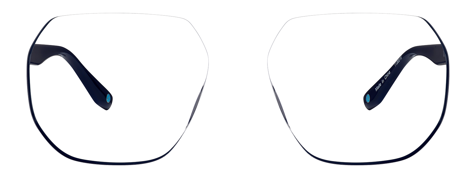 Blue Just Vibin' Glasses #1136916 | Zenni Optical Canada