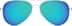 Aviator Sunglasses 1137011 in Silver