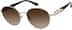 Round Sunglasses 1137214 in Gold