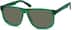 Premium Square Sunglasses 113724 in Green