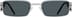 Rectangle Sunglasses 1137311 in Silver