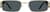 Front view of Rectangle Sunglasses 1137314 in Gold thumbnail