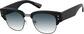 Angle view of Browline Sunglasses 1137521 in Black thumbnail