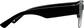 Side view of Browline Sunglasses 1137521 in Black thumbnail