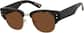 Angle view of Browline Sunglasses 1137525 in Tortoiseshell thumbnail