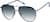 Angle view of Aviator Sunglasses 1137616 in Blue thumbnail