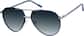 Angle view of Aviator Sunglasses 1137616 in Blue thumbnail