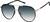 Angle view of Aviator Sunglasses 1137621 in Black thumbnail