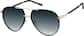 Angle view of Aviator Sunglasses 1137621 in Black thumbnail
