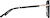 Side view of Aviator Sunglasses 1137621 in Black thumbnail