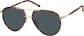 Angle view of Aviator Sunglasses 1137625 in Tortoiseshell thumbnail