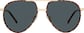 Front view of Aviator Sunglasses 1137625 in Tortoiseshell thumbnail