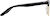 Side view of Browline Sunglasses 1137721 in Black thumbnail