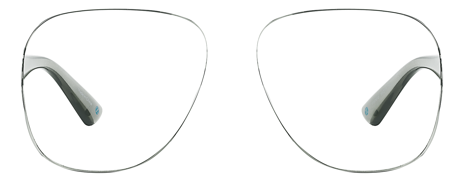 Gray Man Bun Glasses #1137812 | Zenni Optical