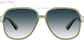 Front view of Man Bun Glasses 1137824 in Green thumbnail