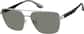 Angle view of Iron Will Glasses 1137911 in Silver thumbnail